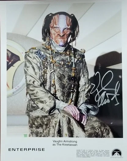 Star Trek Enterprise - Vaughn Armstrong - The Kreetassan - 8×10